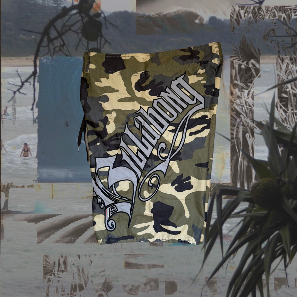 Billabong Camo vintage boardies
