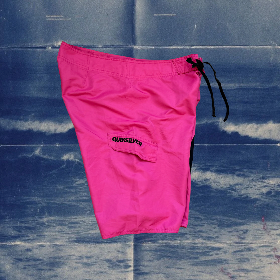 Quicksilver bright pink vintage boardies