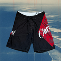 O’Neill black with red panel vintage boardies