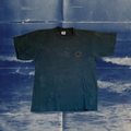 Quicksilver teal dark washed vintage shirt