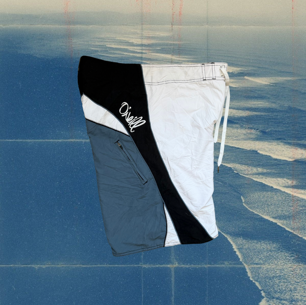 O’Neill white/blue vintage boardies
