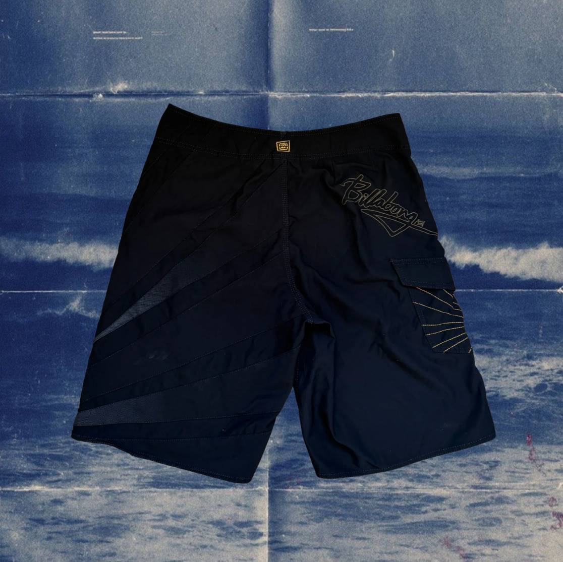 ANDY IRON x Billabong rising sun black & gold
