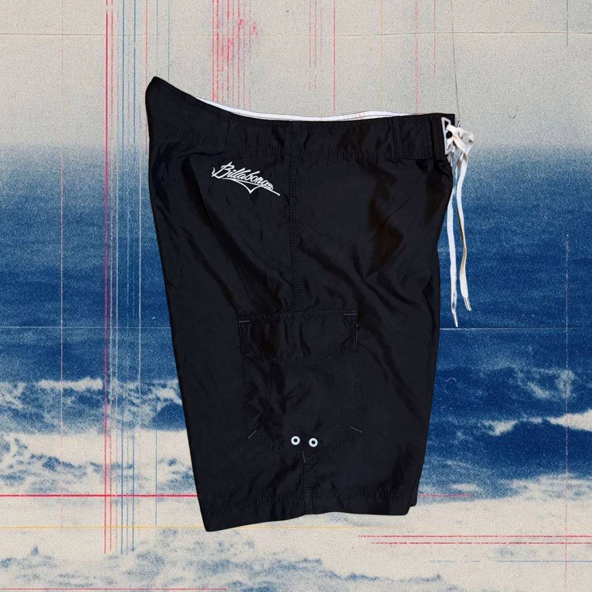 Andy Irons X Billabong black vintage boardies