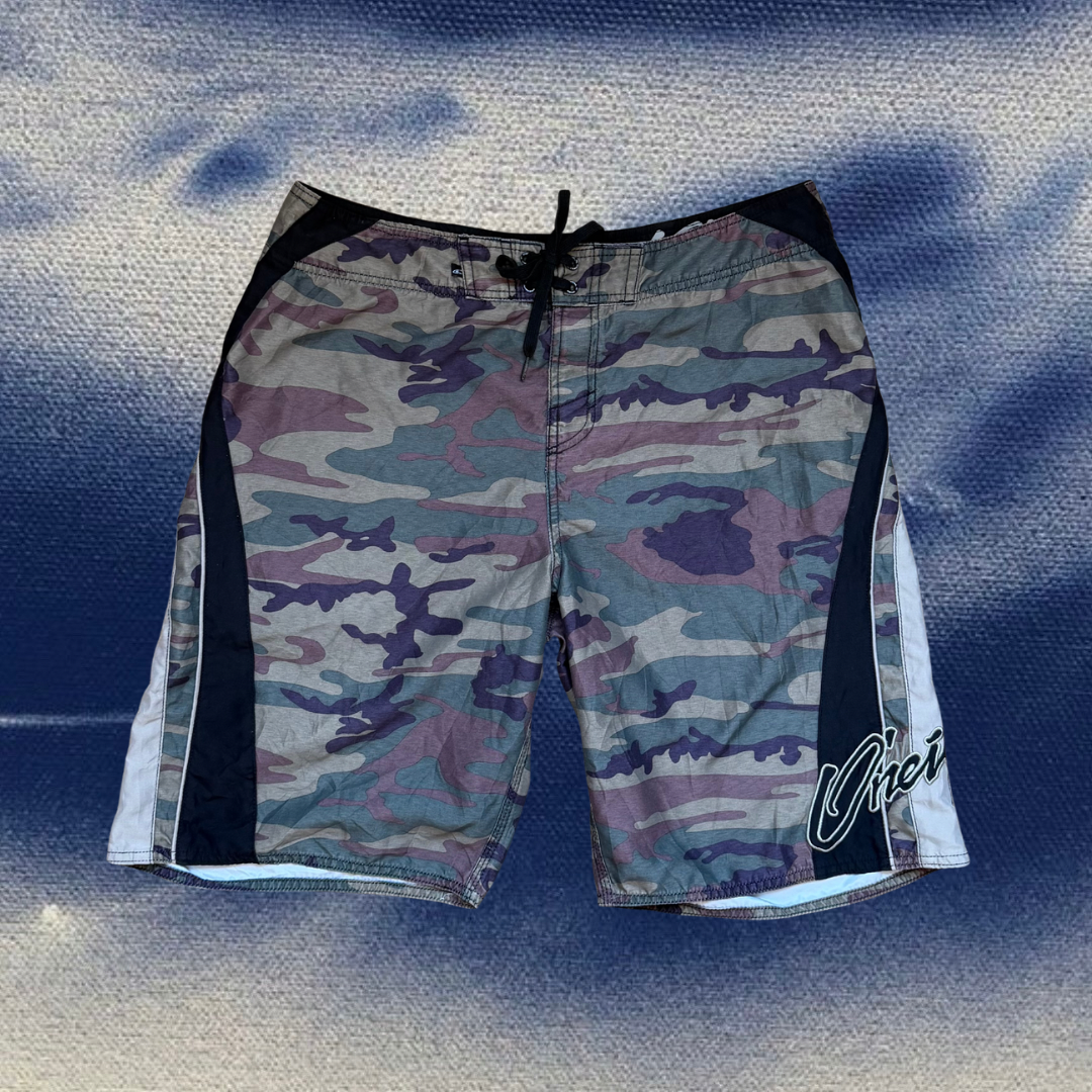 O’Neill camouflage vintage boardies