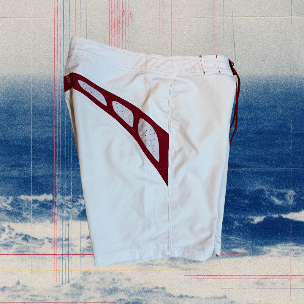 Oakley red/white vintage boardies