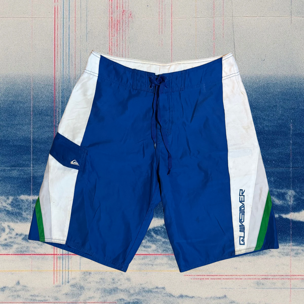 Quicksilver retro blue vintage boardies