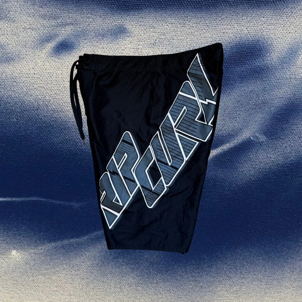 Rip Curl black vintage boardies