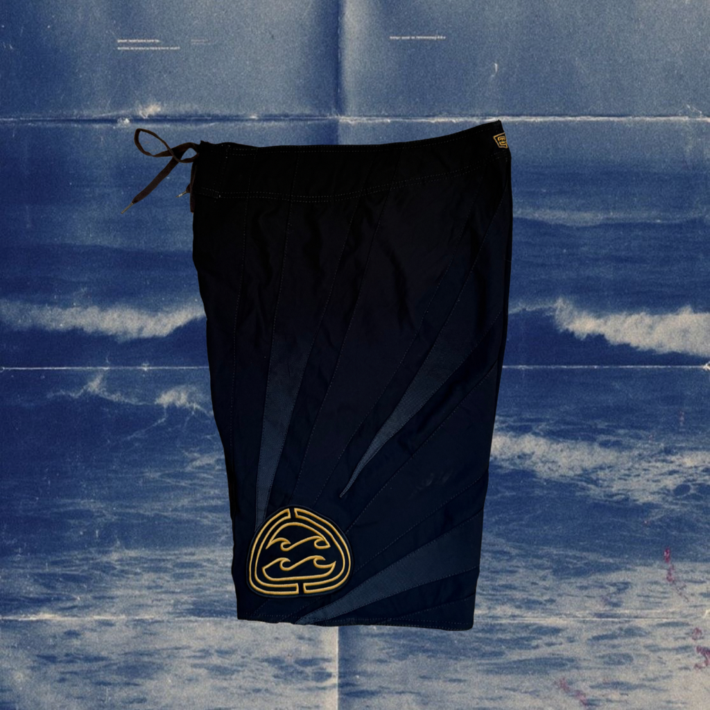 ANDY IRON x Billabong rising sun black & gold