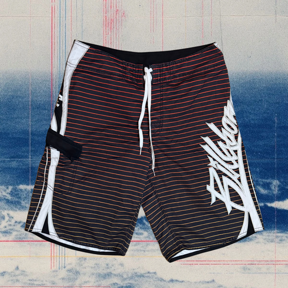 Billabong X Mark Occhilupo Signature vintage boardies
