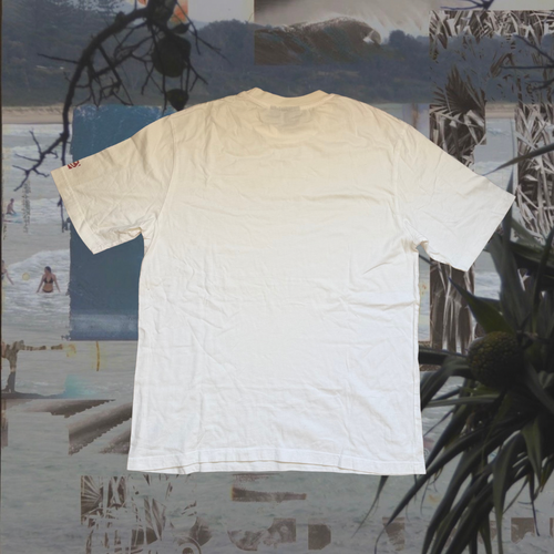 Billabong Australia white with logo vinatge T-shirt