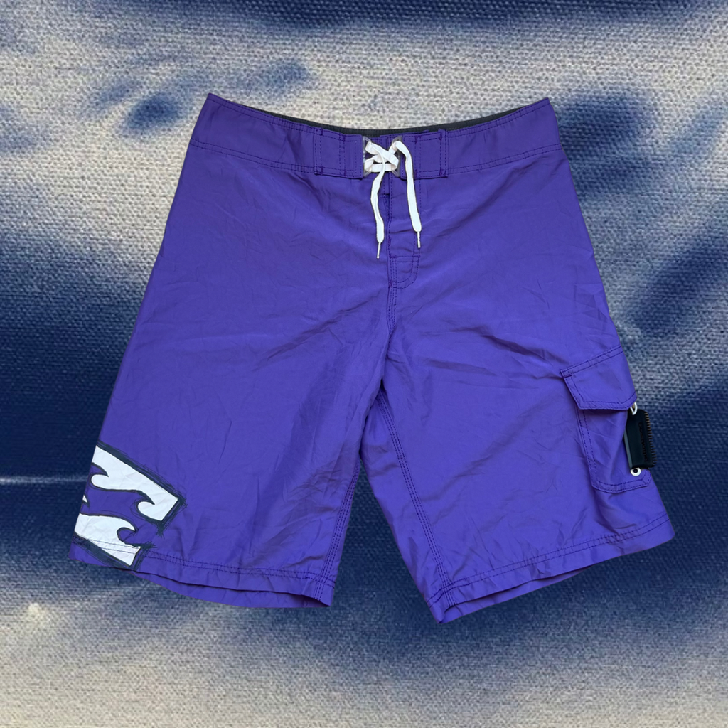 Billabong purple vintage boardies