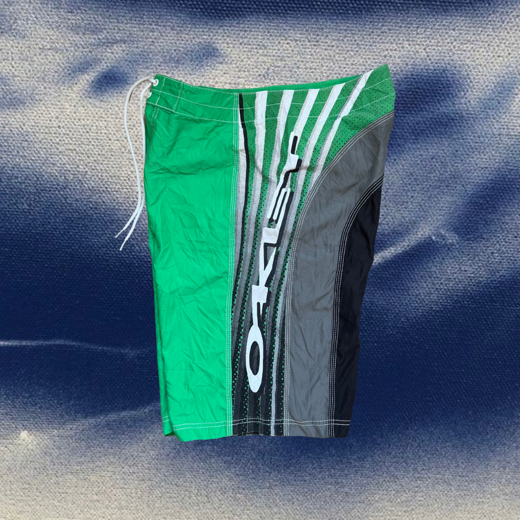 Oakley green/black vintage boardies