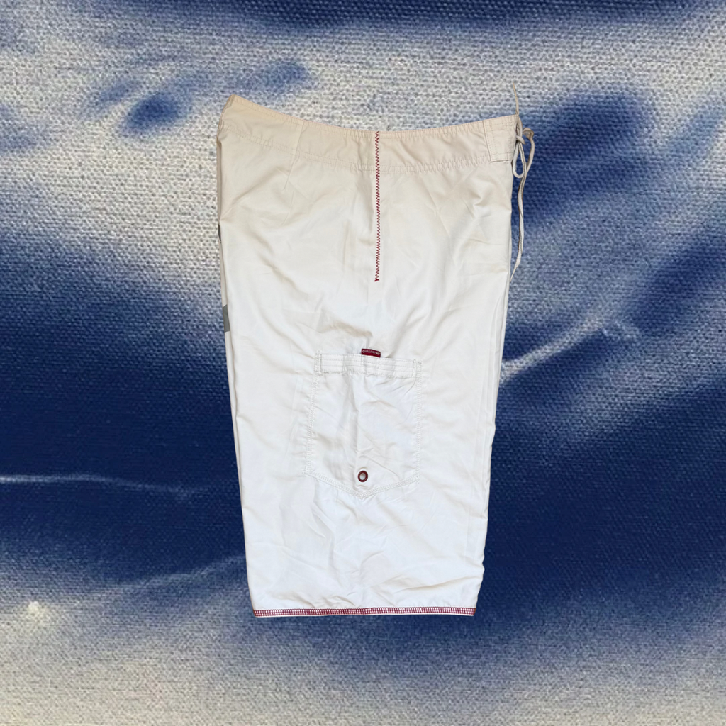 Quicksilver white vintage boardies