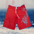 Billabong red vintage boardies