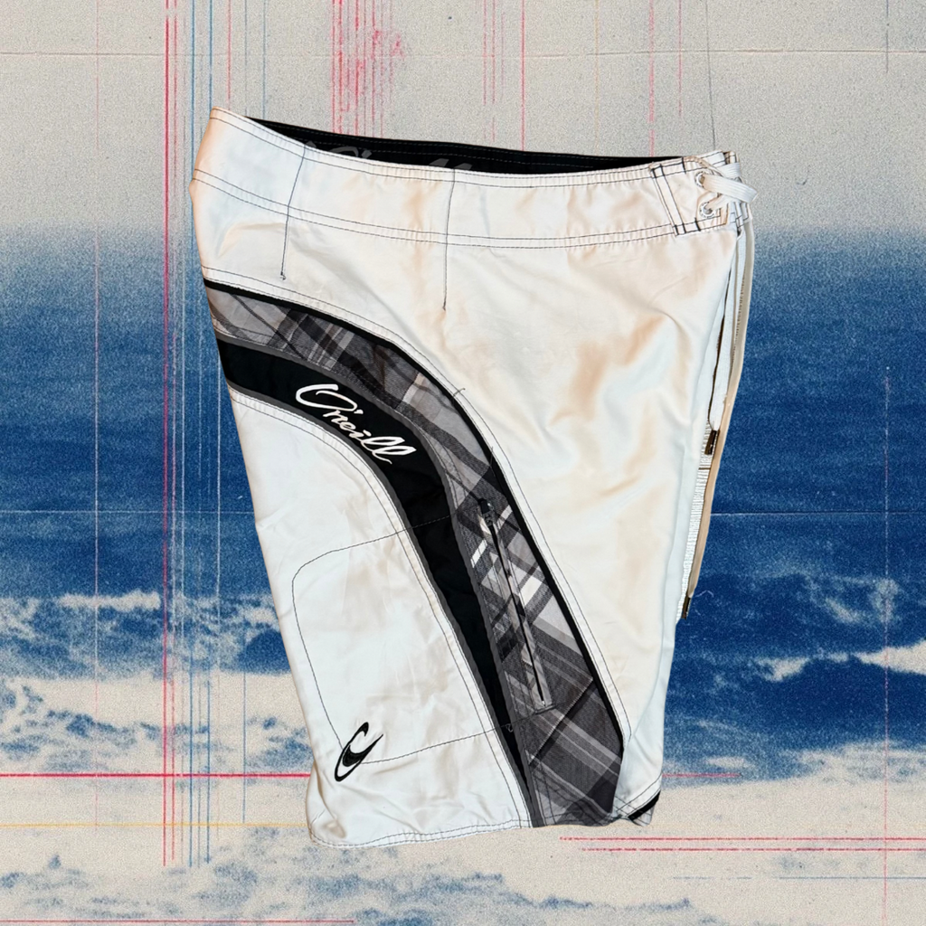 O’Neill Superfreak white/black vintage boardies