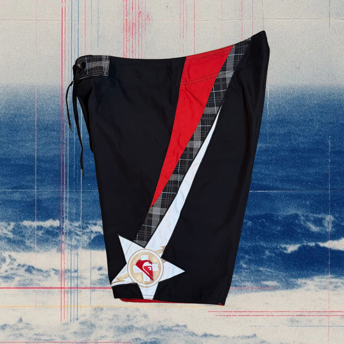Quiksilver X Kelly Slater Super Nova vintage boardies