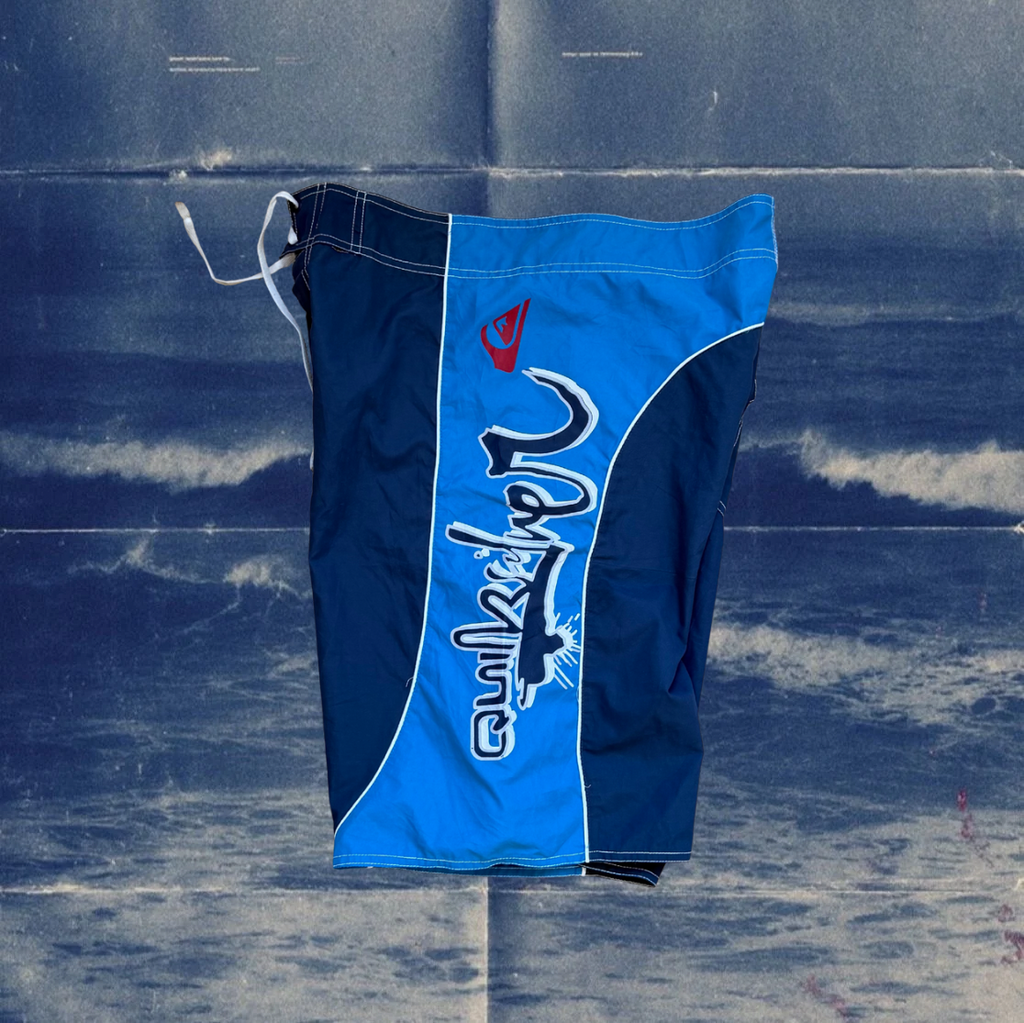 Quicksilver blue vintage boardies