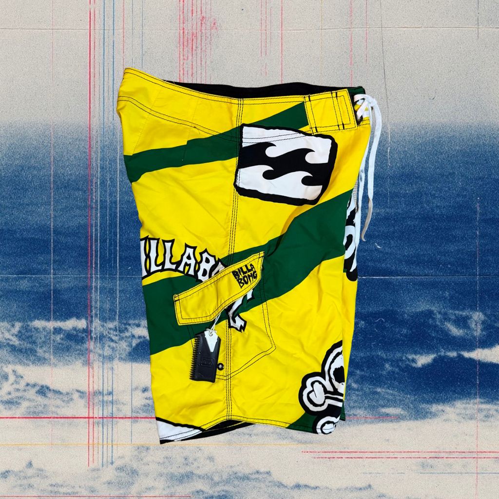 Billabong Bad Billy skull vintage boardies