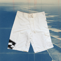 Billabong white with black logo vintage boardies