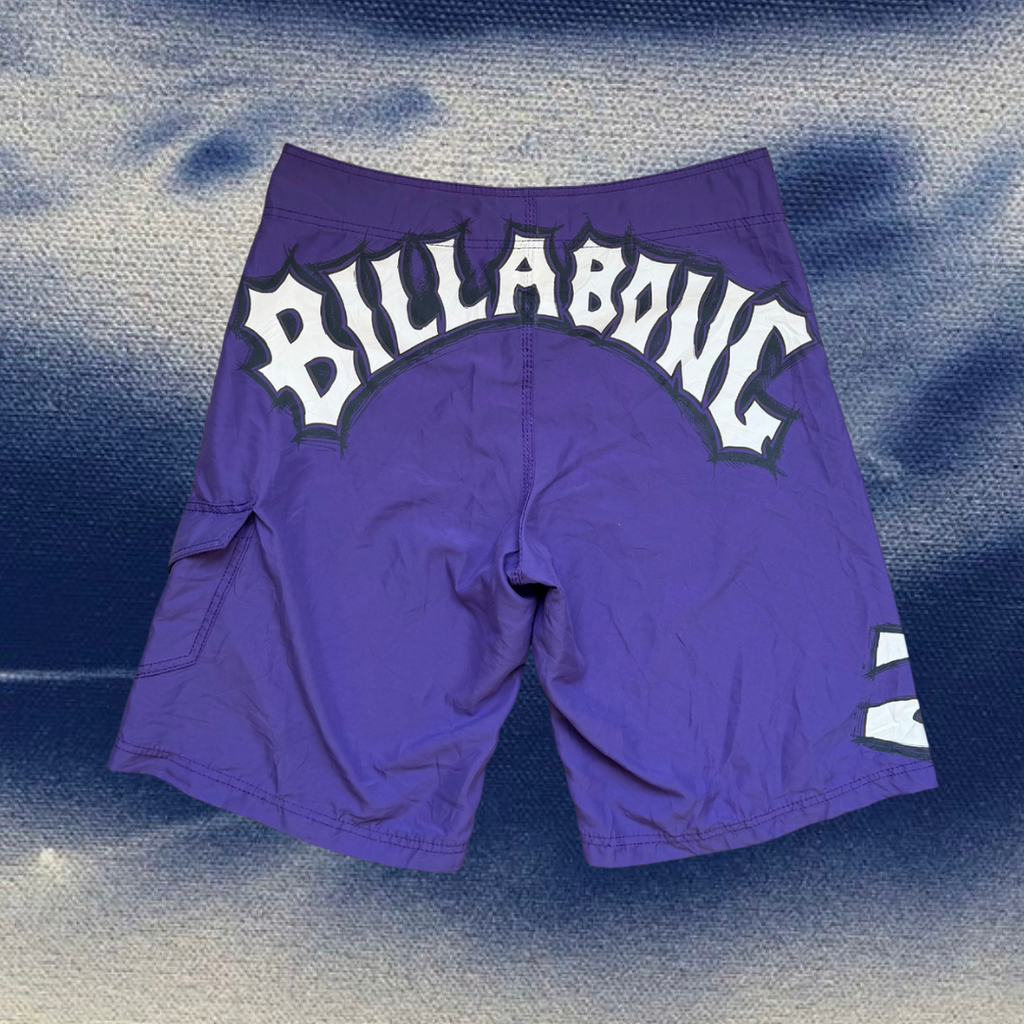 Billabong purple vintage boardies