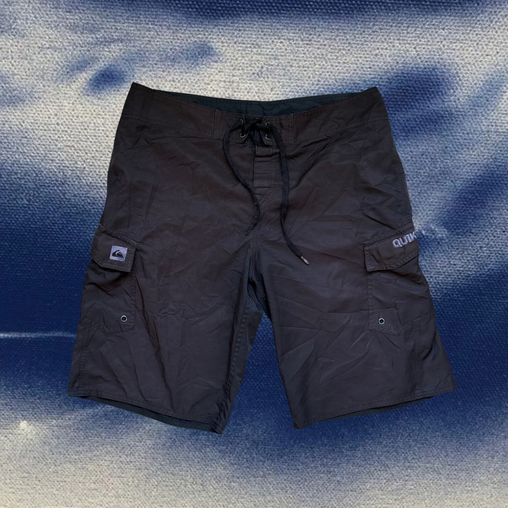 Quicksilver black vintage boardies