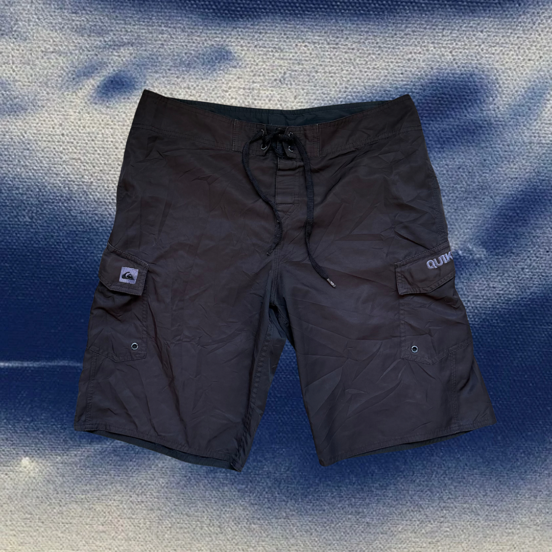 Quicksilver black vintage boardies