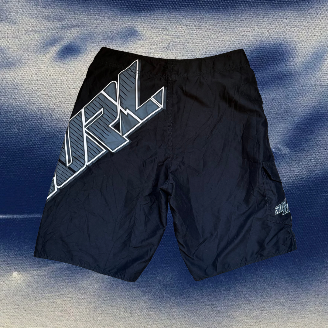 Rip Curl black vintage boardies