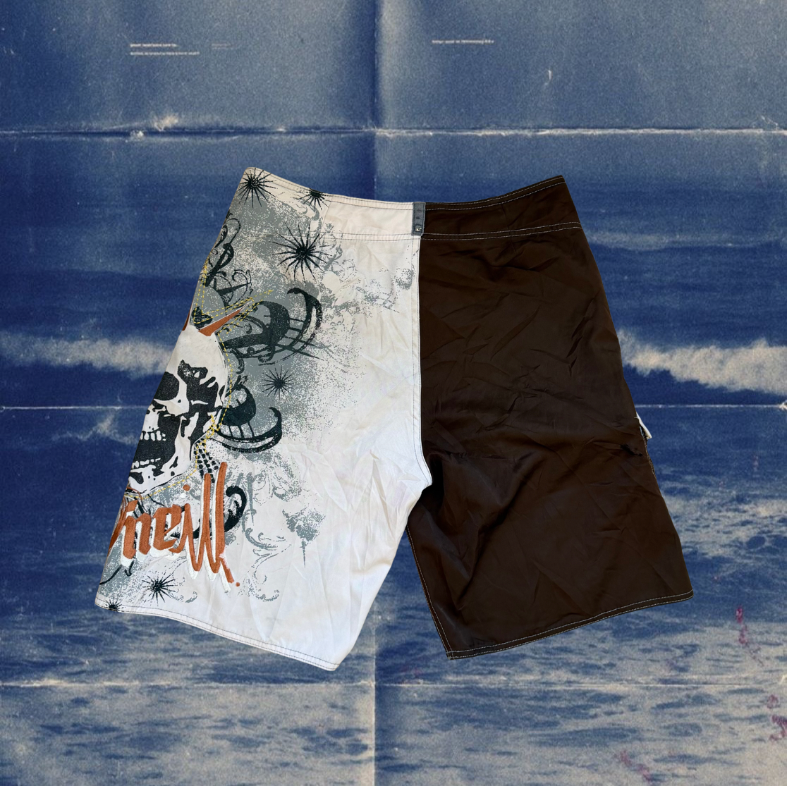 O’Neill split vintage bordies (brown/print)