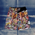 Lost multicolour graffiti vintage boardies