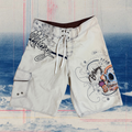 Billabong Supreme Sugar Skull Paisley vintage boardies