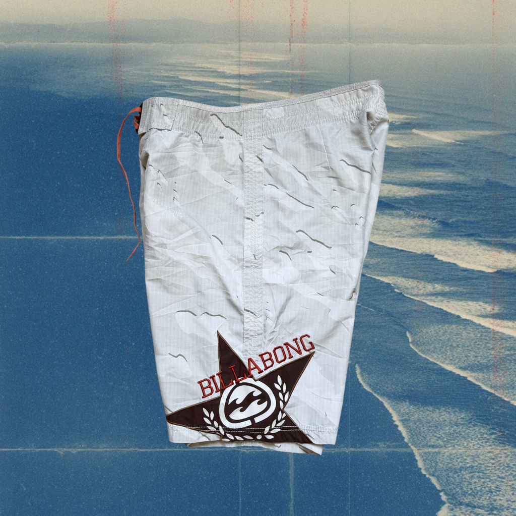 Billabong X Andy Iron camo vintage boardies