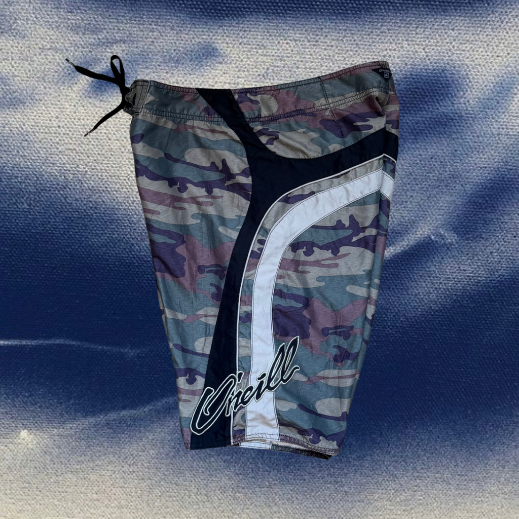 O’Neill camouflage vintage boardies