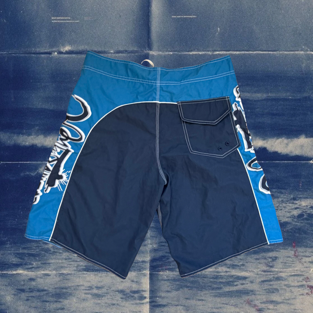 Quicksilver blue vintage boardies