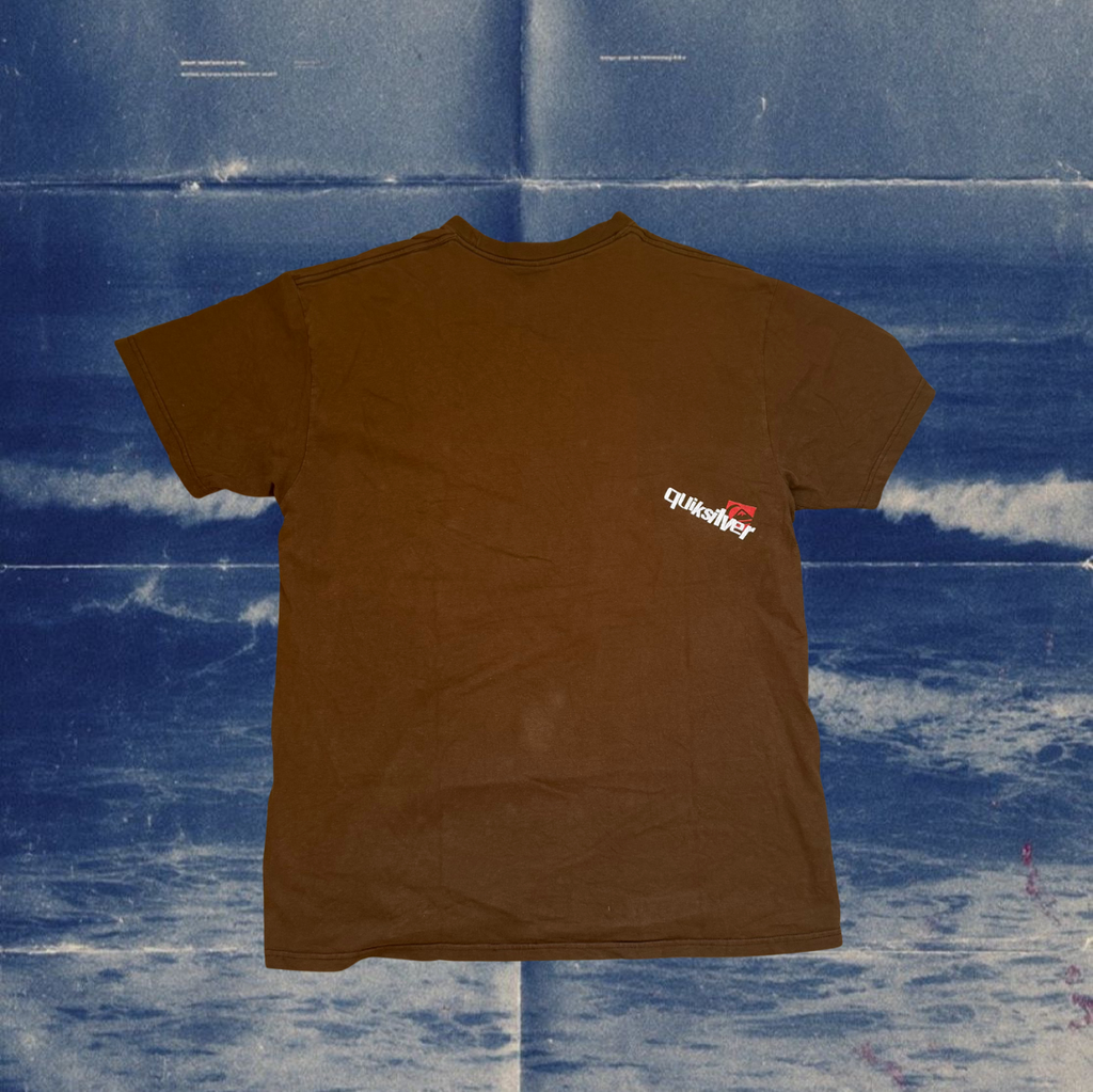 Quicksilver brown vintage shirt