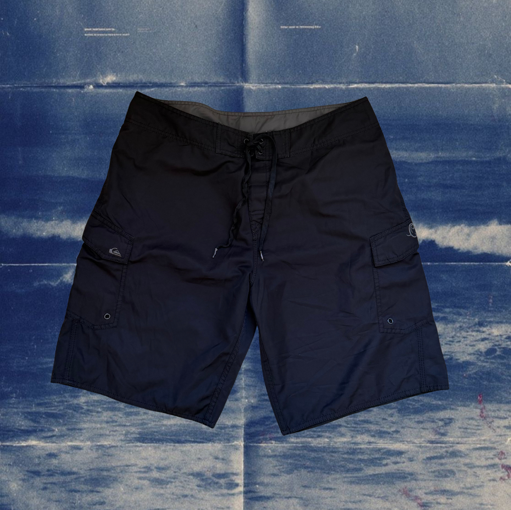 Quicksilver black vintage boardies