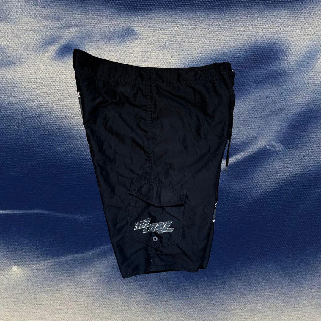 Rip Curl black vintage boardies