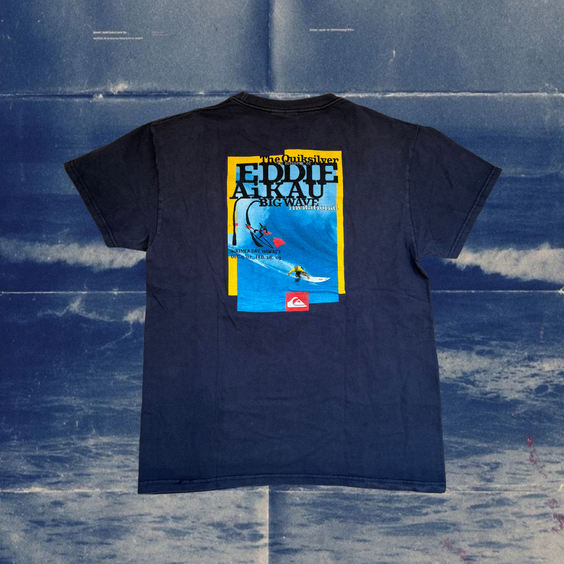 Quicksilver blue vintage shirt