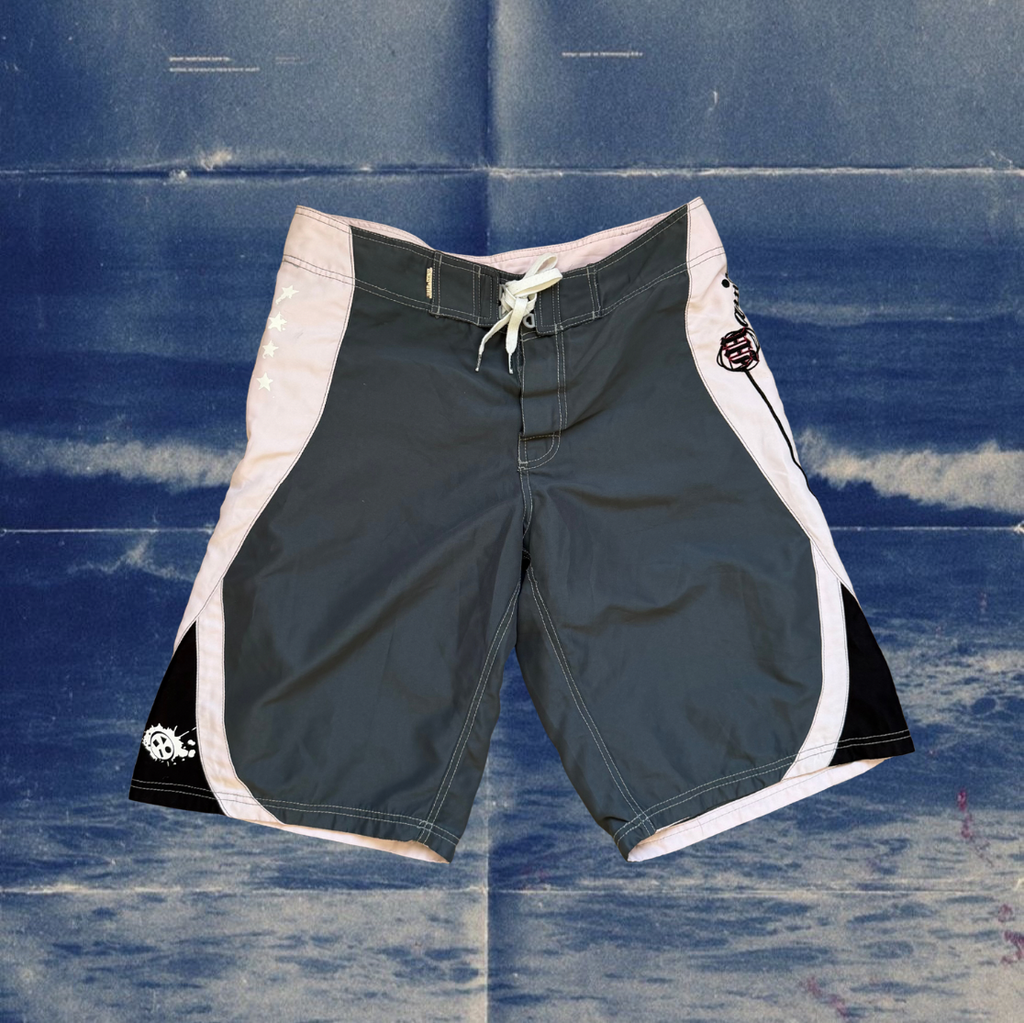 Maui and Sons grey&pink vintage boardies