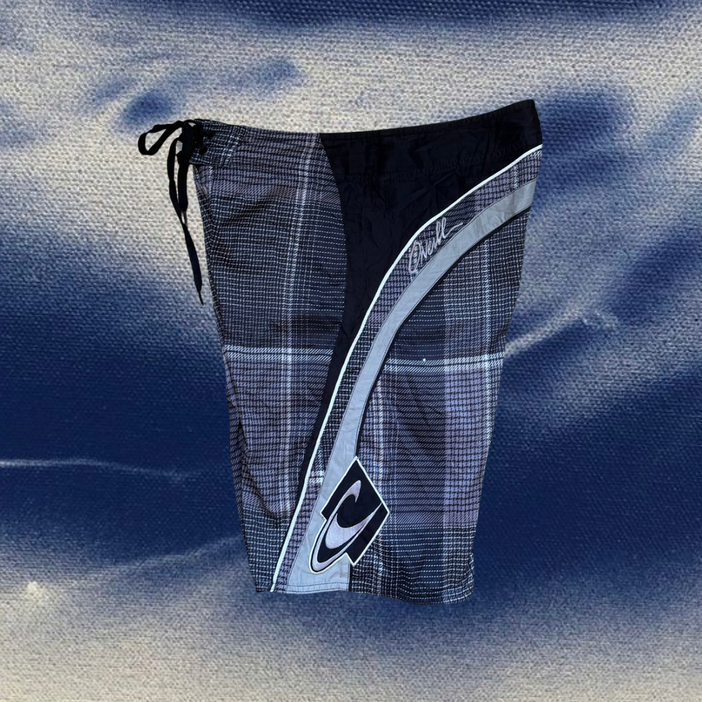 O’Neill checkered vintage boardies