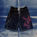 Vintage billabong bordies black with white stiches and red logo