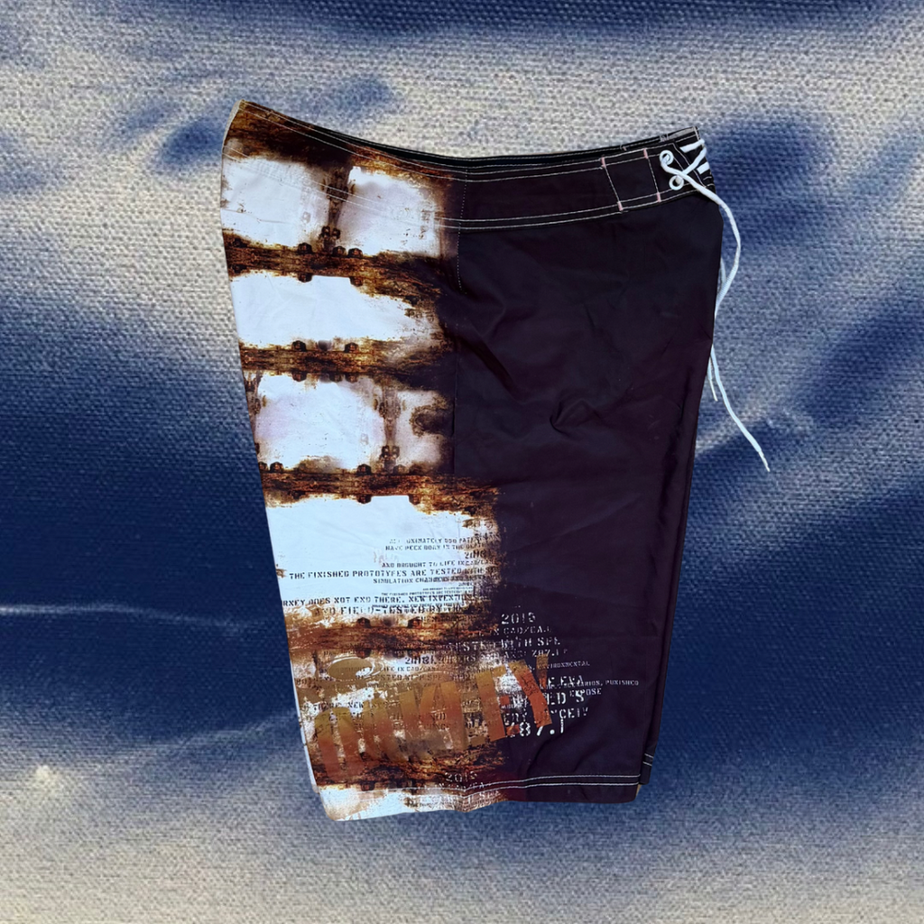 Oakley brown printed vintage boardies