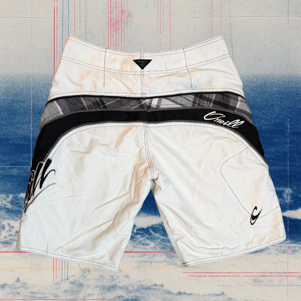 O’Neill Superfreak white/black vintage boardies