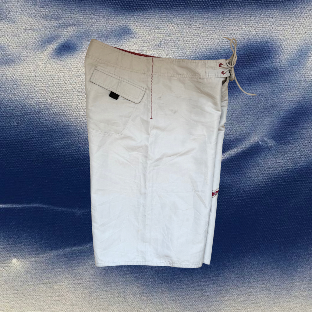 Quicksilver light grey vintage boardies