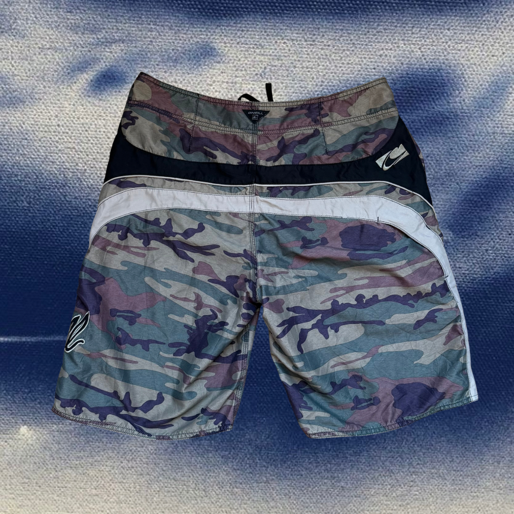 O’Neill camouflage vintage boardies