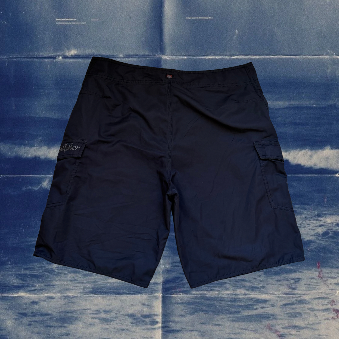 Quicksilver black vintage boardies