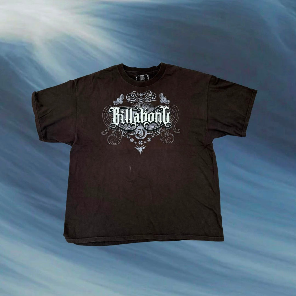 Billabong brown graphic vintage T-shirt