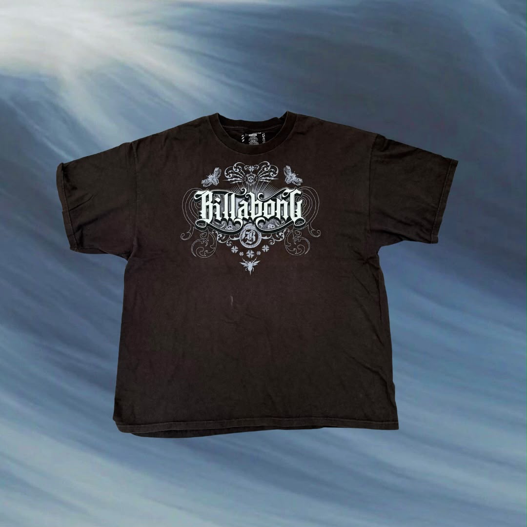 Billabong brown graphic vintage T-shirt
